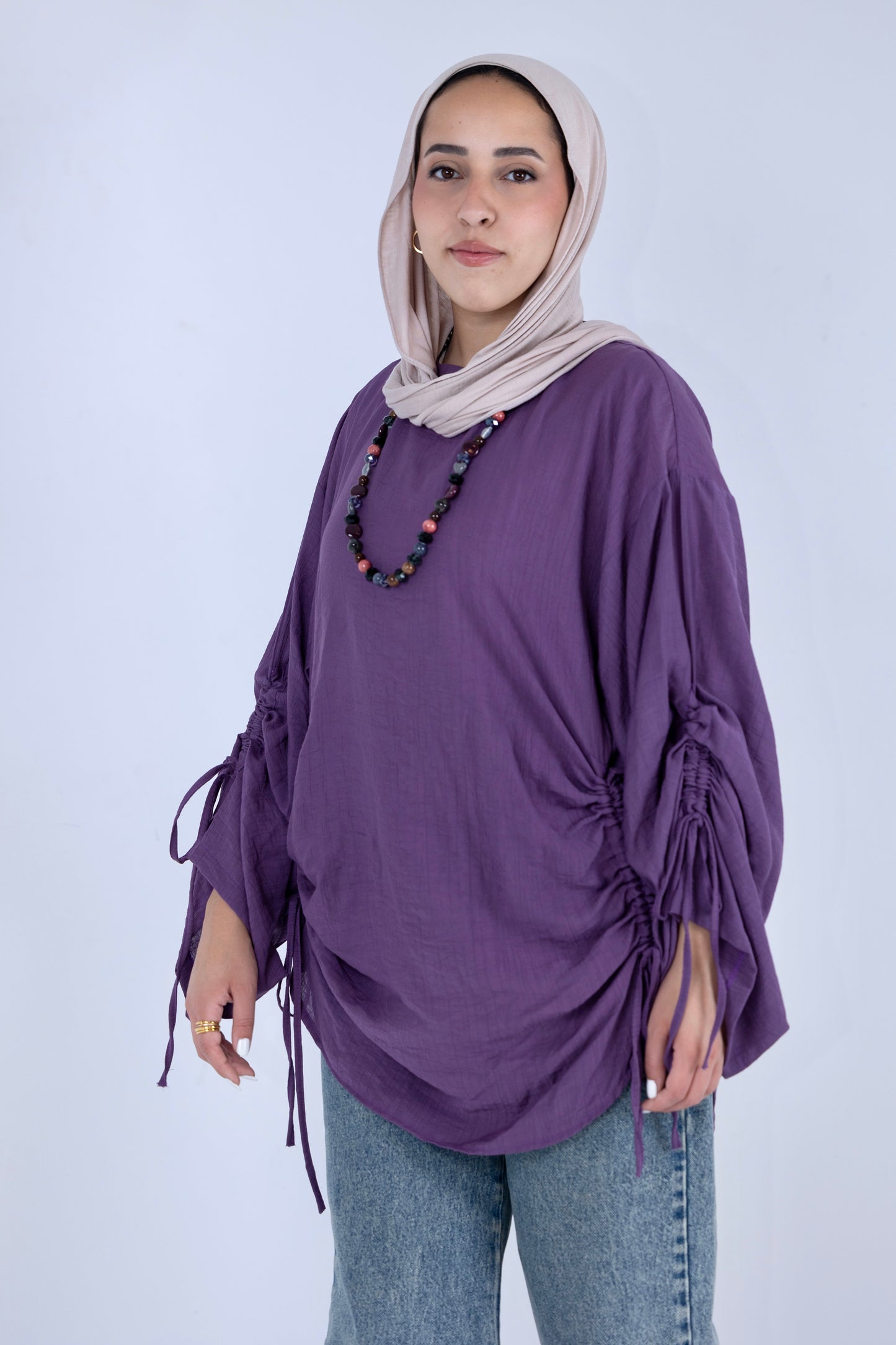 Lumi Blouse in Purple