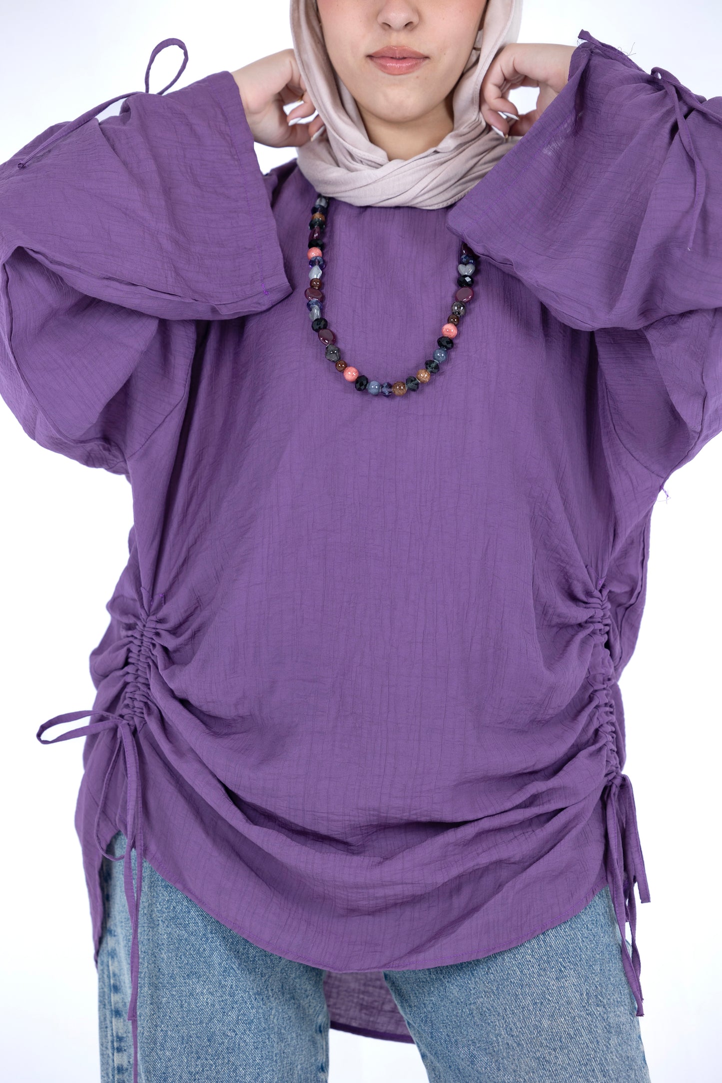 Lumi Blouse in Purple