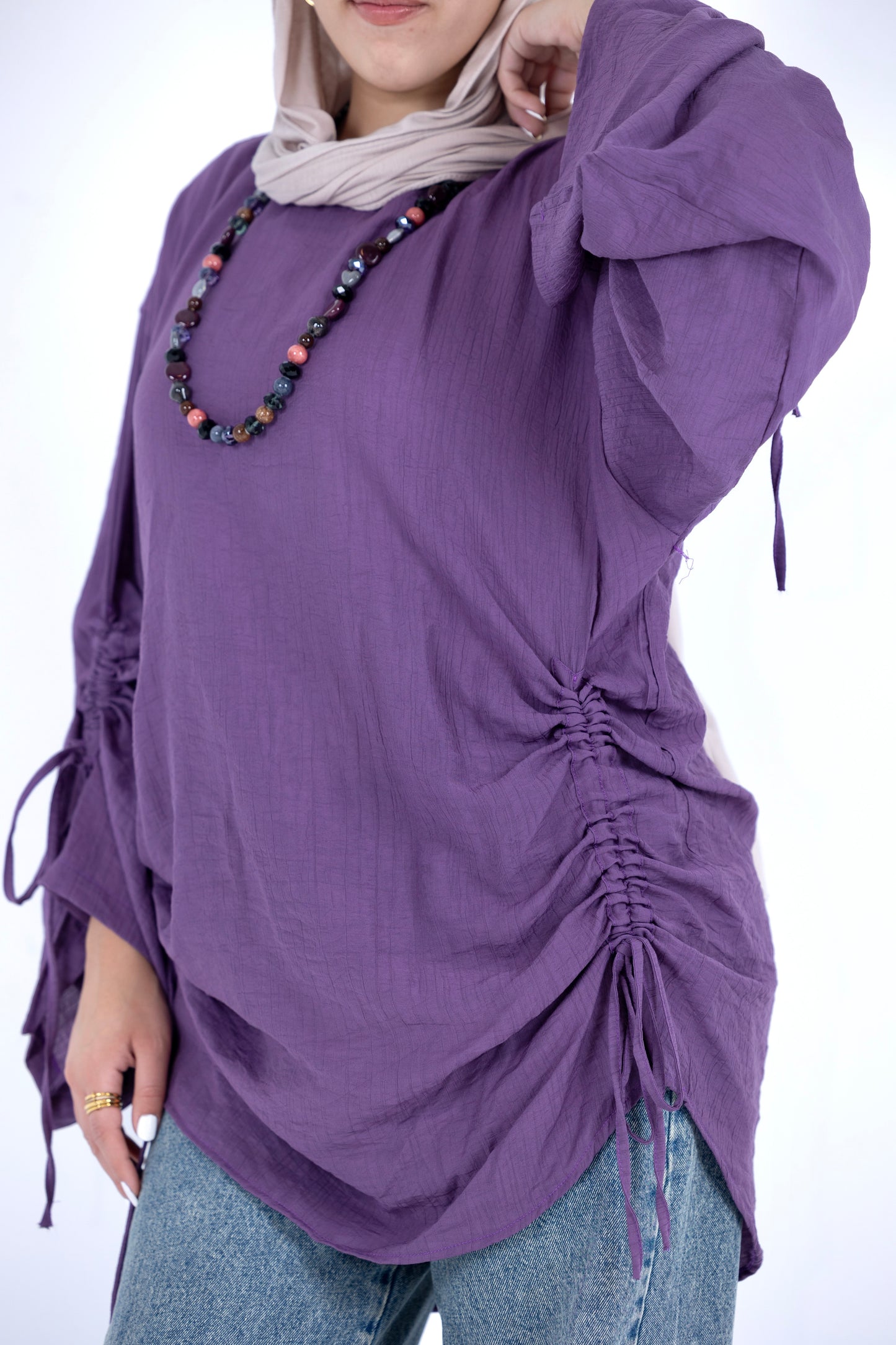 Lumi Blouse in Purple