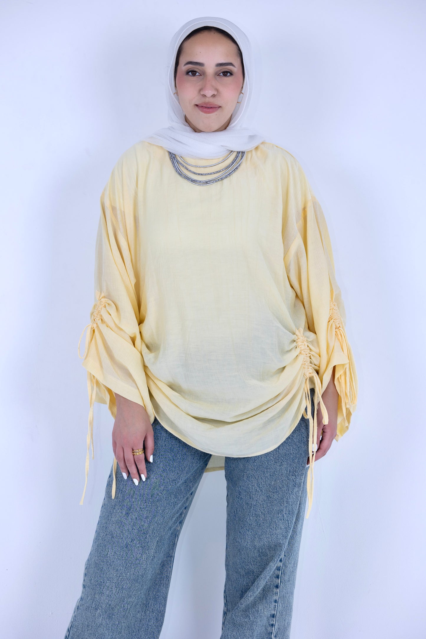 Lumi Blouse in Butter Yellow