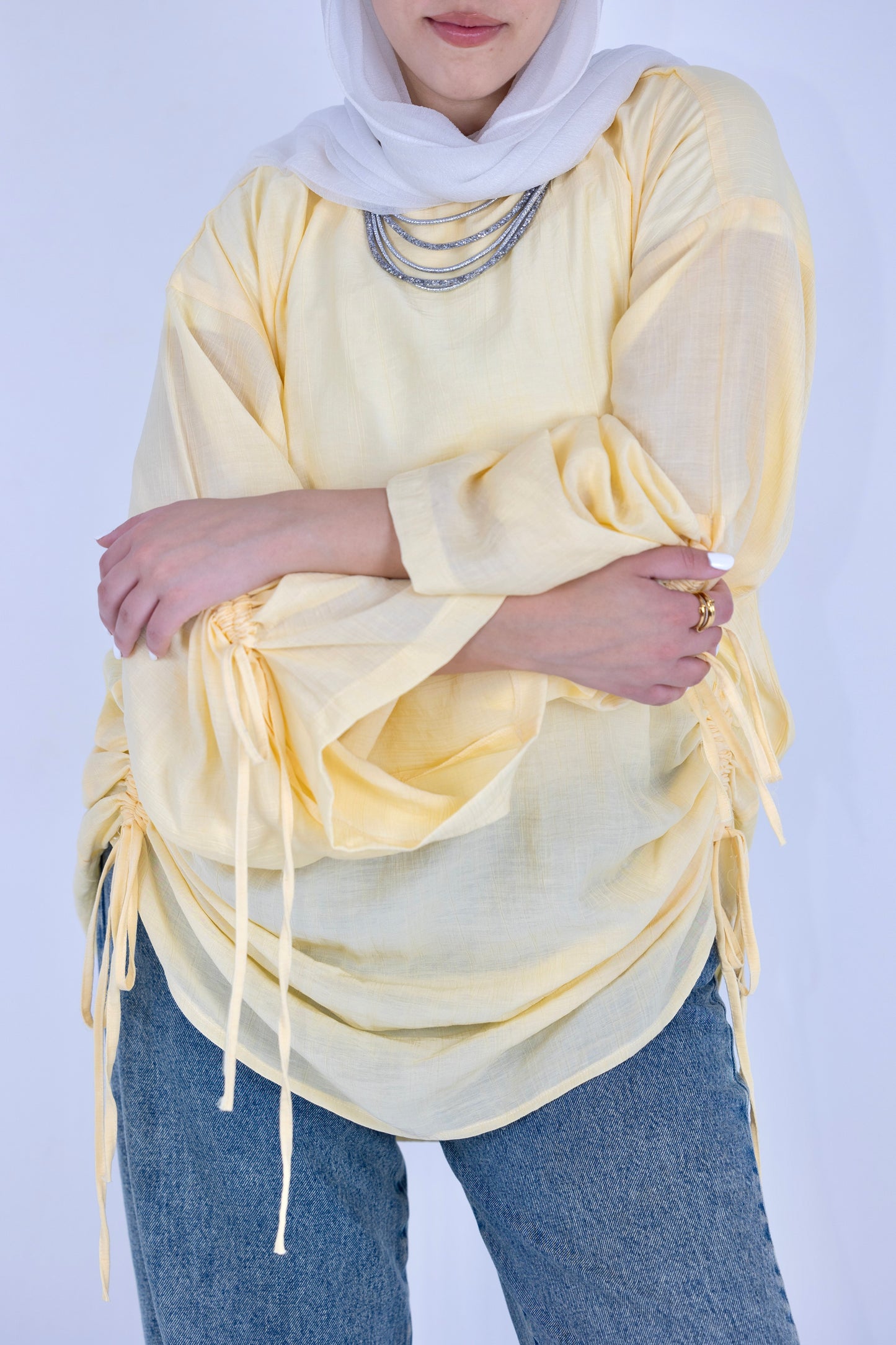 Lumi Blouse in Butter Yellow