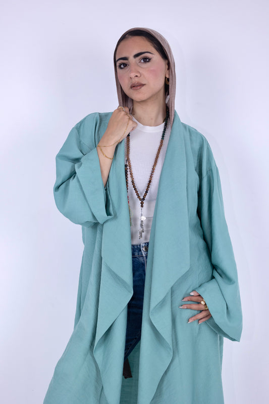 Free Flow Kimono in Mint