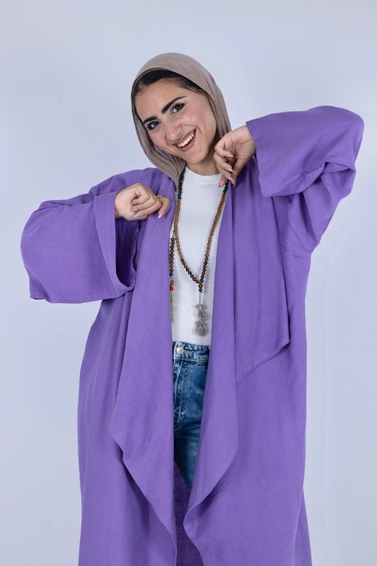 Freeflow kimono in Purple