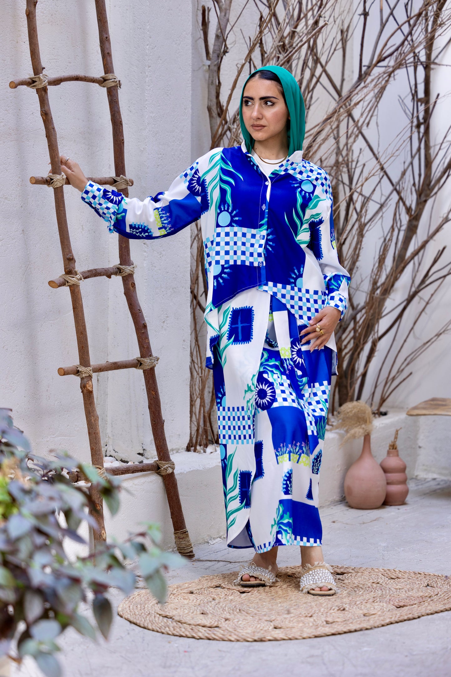 Ocean blue set